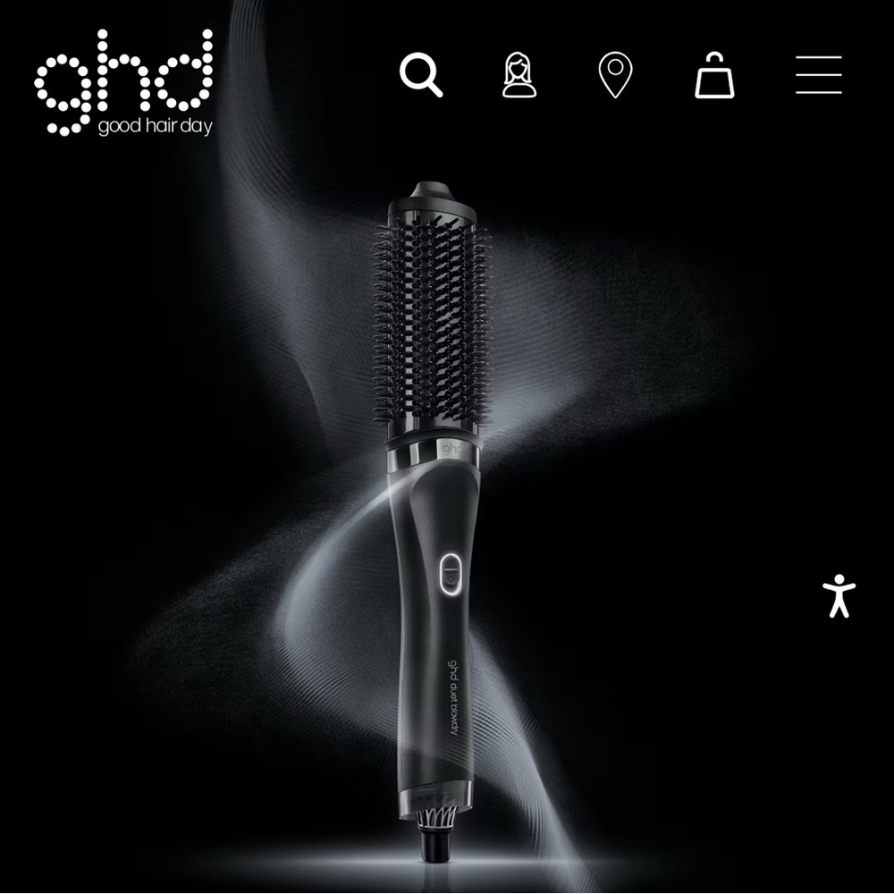 ghd Black Professional Styling Brush